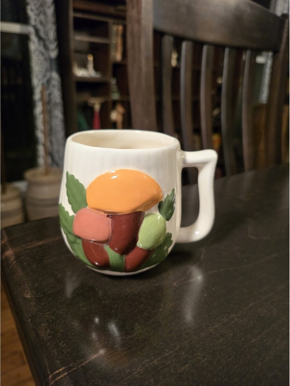 One Vintage Arnel's Mushroom MCM Coffee Mug